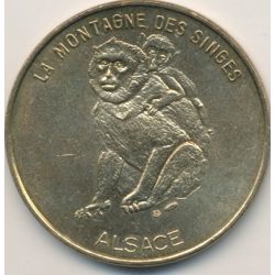 Dept67 - la montagne des singes N°1 - face simple - 1999