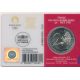 2 Euro 2021 - JO Paris 2024 - coincard rouge