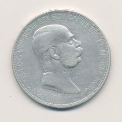 Autriche - 5 Corona 1848 - François I - argent - TB