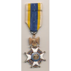 Etats-Unis - Médaille Société Révolution Américaine - Sons of the american révolution - 1889 - vermeil et émail 