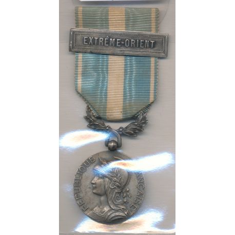 Médaille coloniale - avec agrafe Extreme orient - 30mm