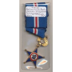 Médaille - Anciens combattants - Services renseignements - commandeur - ex-invisible - WWII