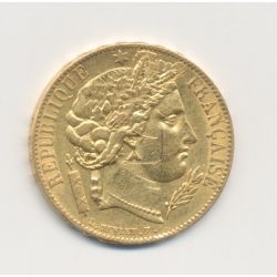 Cérès - 20 Francs Or - 1849 A Paris - TTB
