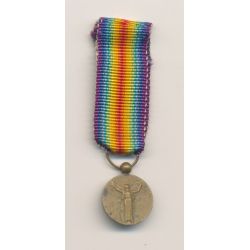 Médaille - Victoire interallié - 1914-18 - Réduction