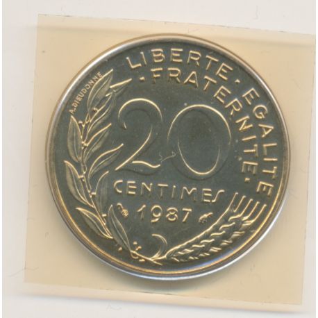 20 Centimes Marianne - 1987 - FDC