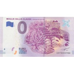 Billet 0€ - Moulin vallis clausa - 2018-2 - N°988