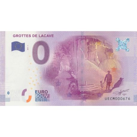 Billet 0€ - Grottes de Lacave - 2017-1 - N°676