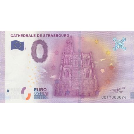 Billet - Cathédrale de Strasbourg - 2016-1 - N°74
