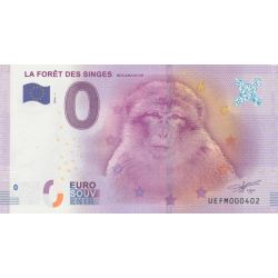 Billet - Montagne des singes Rocamadour - 2016-1 - N°402