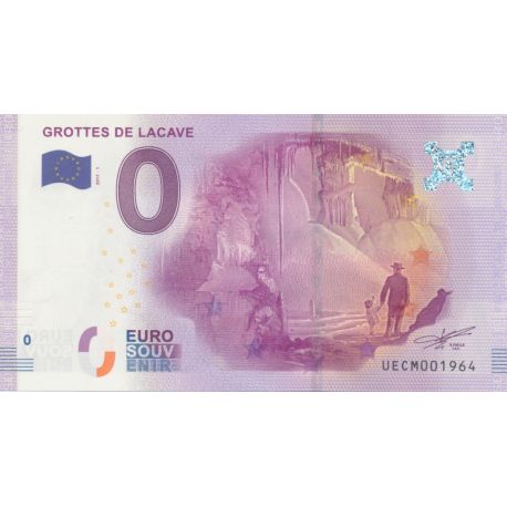 Billet 0€ - Grottes de Lacave - 2017-1 - N°1964