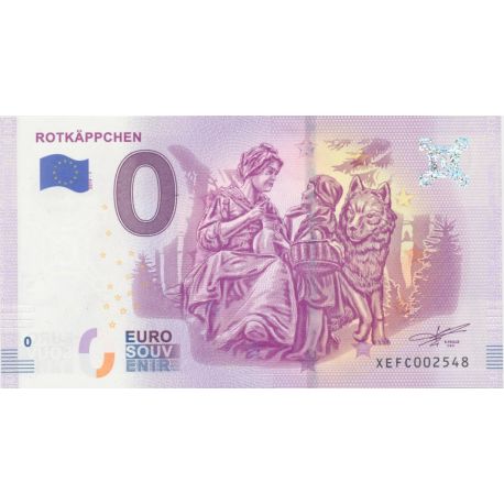Billet 0€ - Allemagne - Rotkappchen - 2019-1 - N°2548