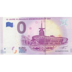 Billet 0€ - Allemagne - 10 jähre Klimahaus bremerhaven - 2019-3 - N°3306