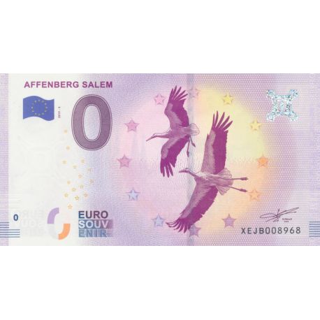 Billet 0€ - Allemagne - Affenberg salem - 2019-5 - N°8968