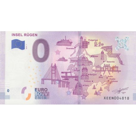 Billet 0€ - Allemagne - Insel rugen - 2019-1 - N°4818