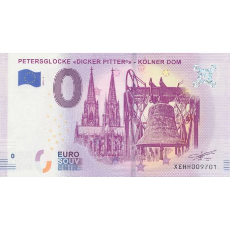 Billet 0€ - Allemagne - Petersglocke dicker pitter - 2018-4 - N°9701