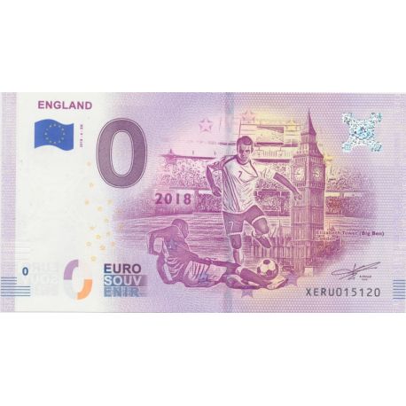 Billet 0€ - Allemagne - England - 2018-4 - N°15120