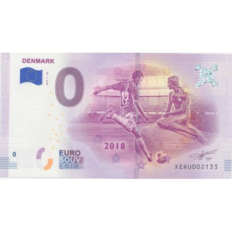 Billet 0€ - Allemagne - Denmark - 2018-7 - N°2133