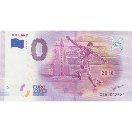 Billet 0€ - Allemagne - Iceland - 2018-17 - N°2322