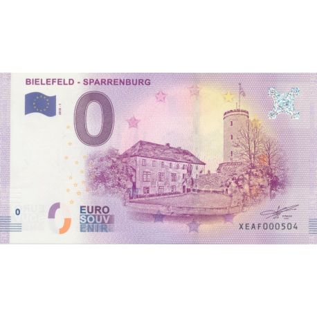 Billet 0€ - Allemagne - bielefeld sparrenburg - 2018-1 - N°504