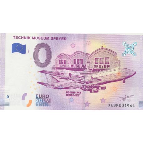 Billet 0€ - Allemagne - Technik museum speller - 2018-1 - N°1964