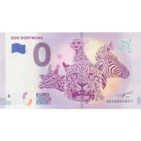 Billet 0€ - Allemagne - zoo Dortmund - 2018-1 - N°851