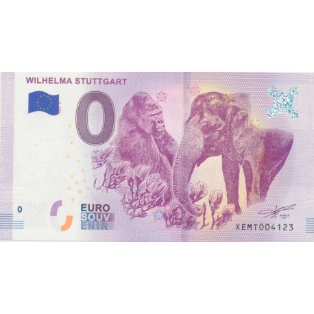Billet 0€ - Allemagne - Wilhelma Stuttgart - 2018-2 - N°4123