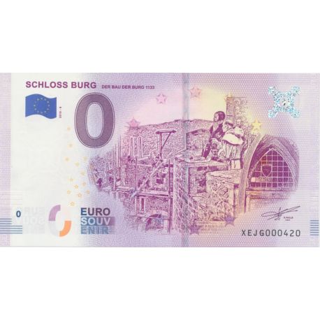 Billet 0€ - Allemagne - Schloss bürg - 2018-8 - N°420