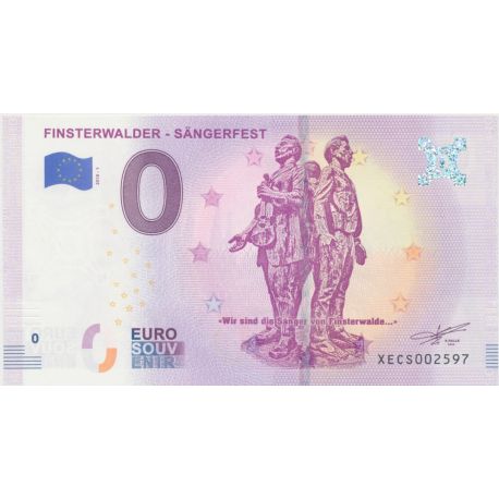 Billet 0€ - Allemagne - Finsterwalder sangerfest - 2018-1 - N°2597