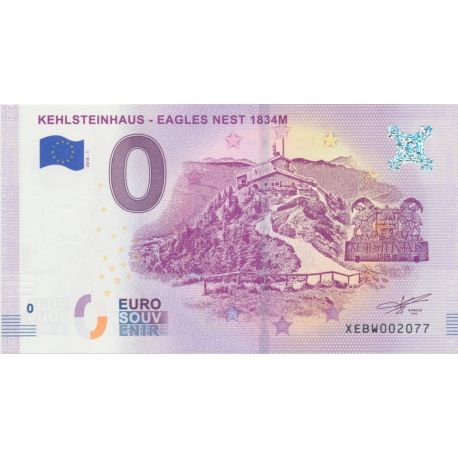 Billet 0€ - Allemagne - Kehlsteinhaus eagles nest  - 2018-1 - N°2077