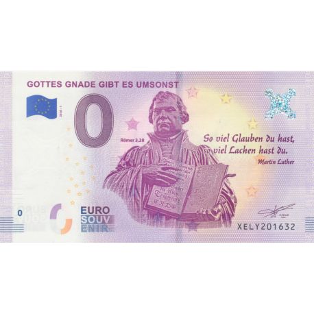 Billet 0€ - Allemagne - Gottes gnade gibt es umsonst - 2018-1 - N°201632