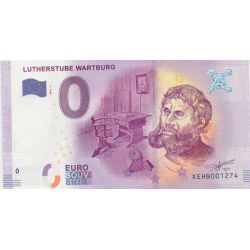 Billet 0€ - Allemagne - Lutherstube warburg - 2016-1 - N°1274