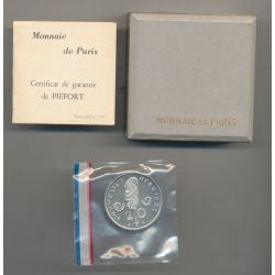 Piéfort - 20 Francs 1967 - Nouvelles-Hébrides - nickel - FDC