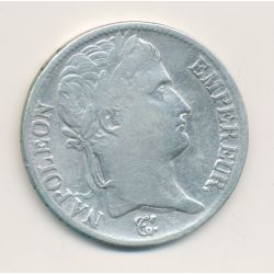 5 Francs Napoléon empereur - 1814 Q Perpignan - TB+