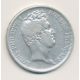 5 Francs Louis Philippe I - 1831 W Lille - Tranche en creux - TB+