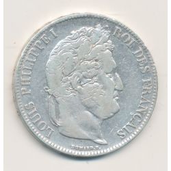 5 Francs Louis philippe I - 1838 B Rouen - Tête laurée - TTB