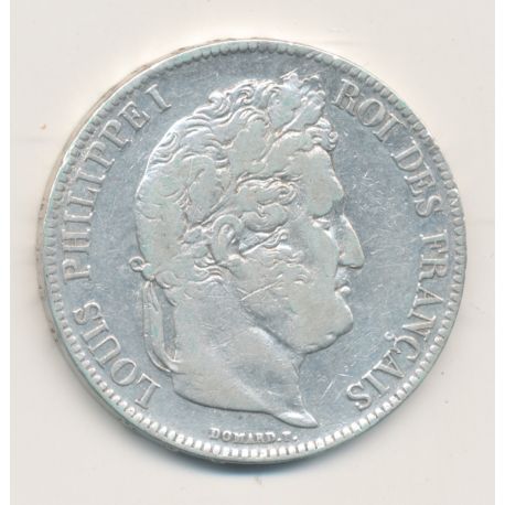 5 Francs Louis philippe I - 1838 B Rouen - Tête laurée - TTB