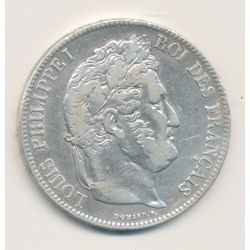 5 Francs Louis philippe I - 1840 B Rouen - TB+