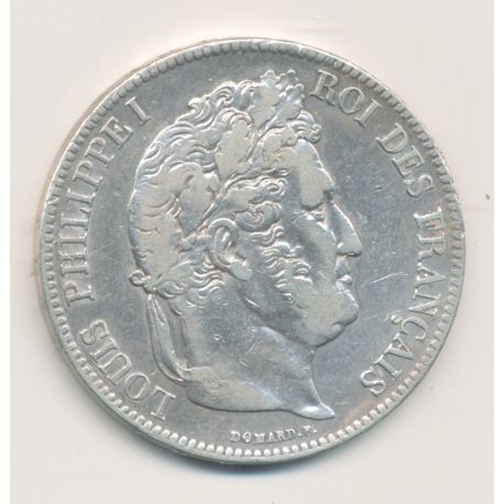 5 Francs Louis philippe I - 1840 B Rouen - TB+