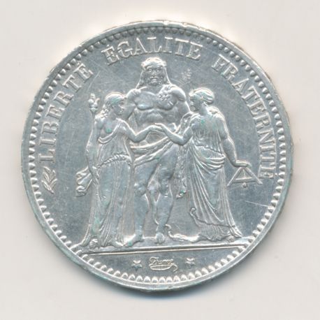 5 Francs Hercule - 1873 A Paris - TTB