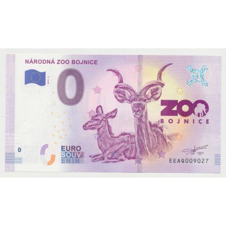 Billet 0€ - Slovaquie - narodna zoo bojnice - 2018-1 - N°9027