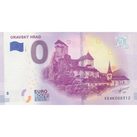 Billet 0€ - Slovaquie - oravsky hrad - 2019-2 - N°8312