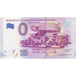 Billet 0€ - Slovaquie - museum of the slovak national uprising - 2018-2 - N°18141