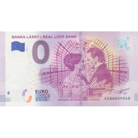 Billet 0€ - Slovaquie - banka Klasky real love bank - 2018-1 - N°9068