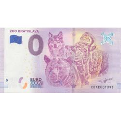 Billet 0€ - Slovaquie - zoo bratislava - 2018-1 - N°1091