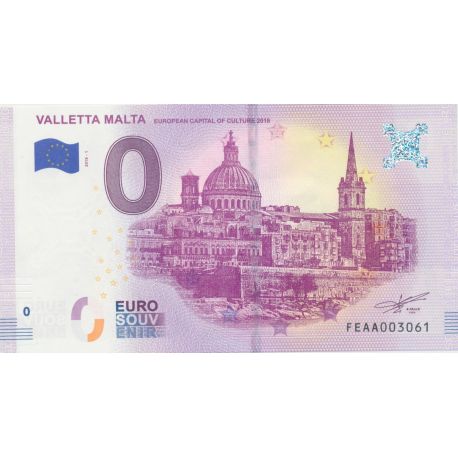 Billet 0€ - Slovaquie - valletta malta - 2018-1 - N°3061