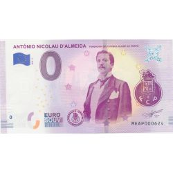 Billet 0€ - Portugal - Antonio nicolau d'almeida - 2019-2 - N°624