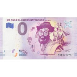 Billet 0€ - Portugal - 500 anos da circum-navegou-navegaçao - 2019-1 - N°977