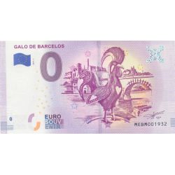 Billet 0€ - Portugal - Galo de barcenos - 2019-1 - N°1932