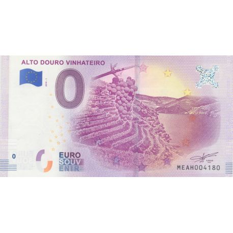 Billet 0€ - Portugal - Alto douro vinhateiro - 2018-1 - N°4180