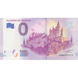 Billet 0€ - Espagne - Alcazar de Segovia - 2019-1 - N°5270